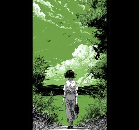 悬疑推理题材漫画封面示例